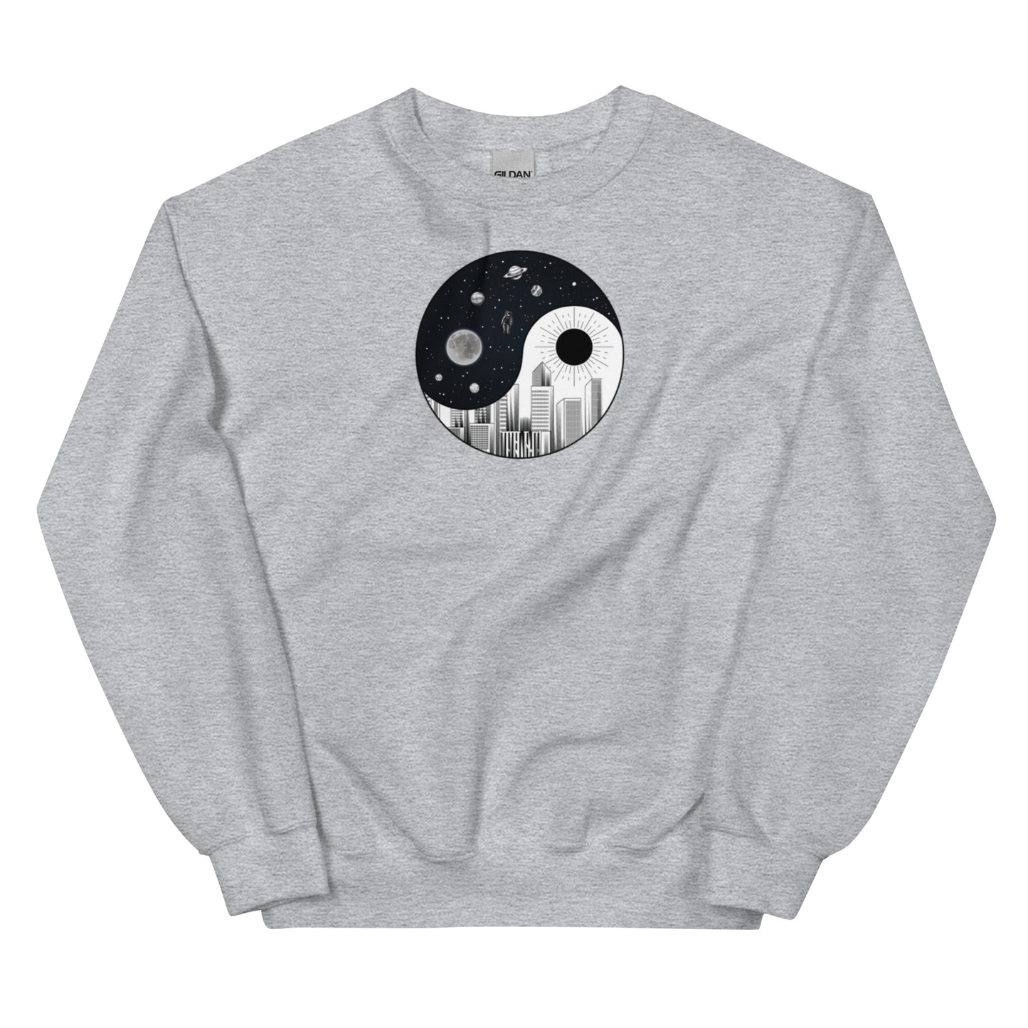 Space and Earth Balance Sweatshirt