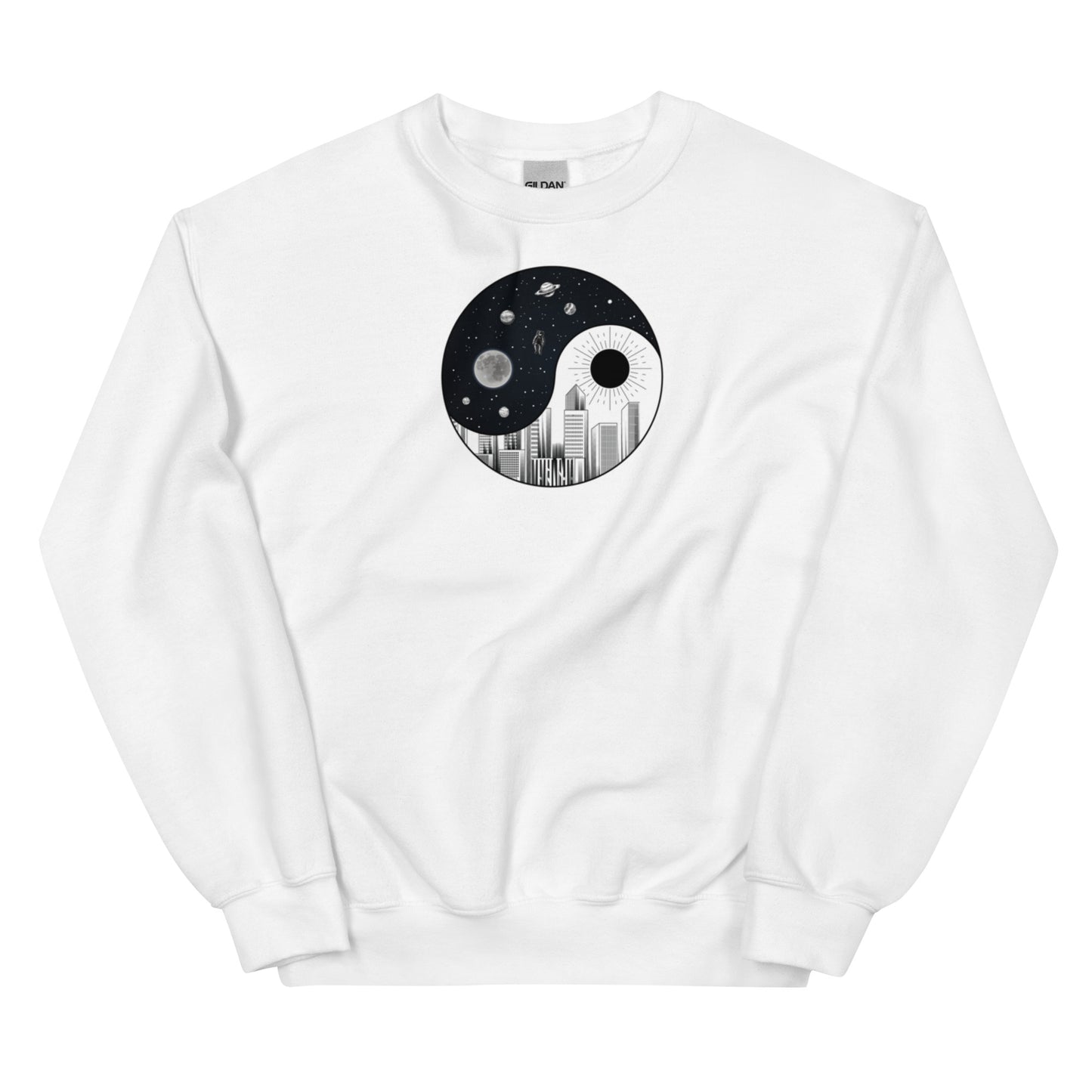 Space and Earth Balance Sweatshirt