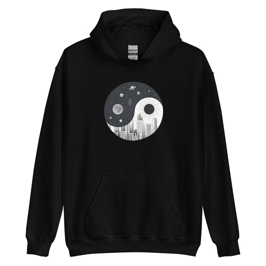 Space and Earth Balance Hoodie