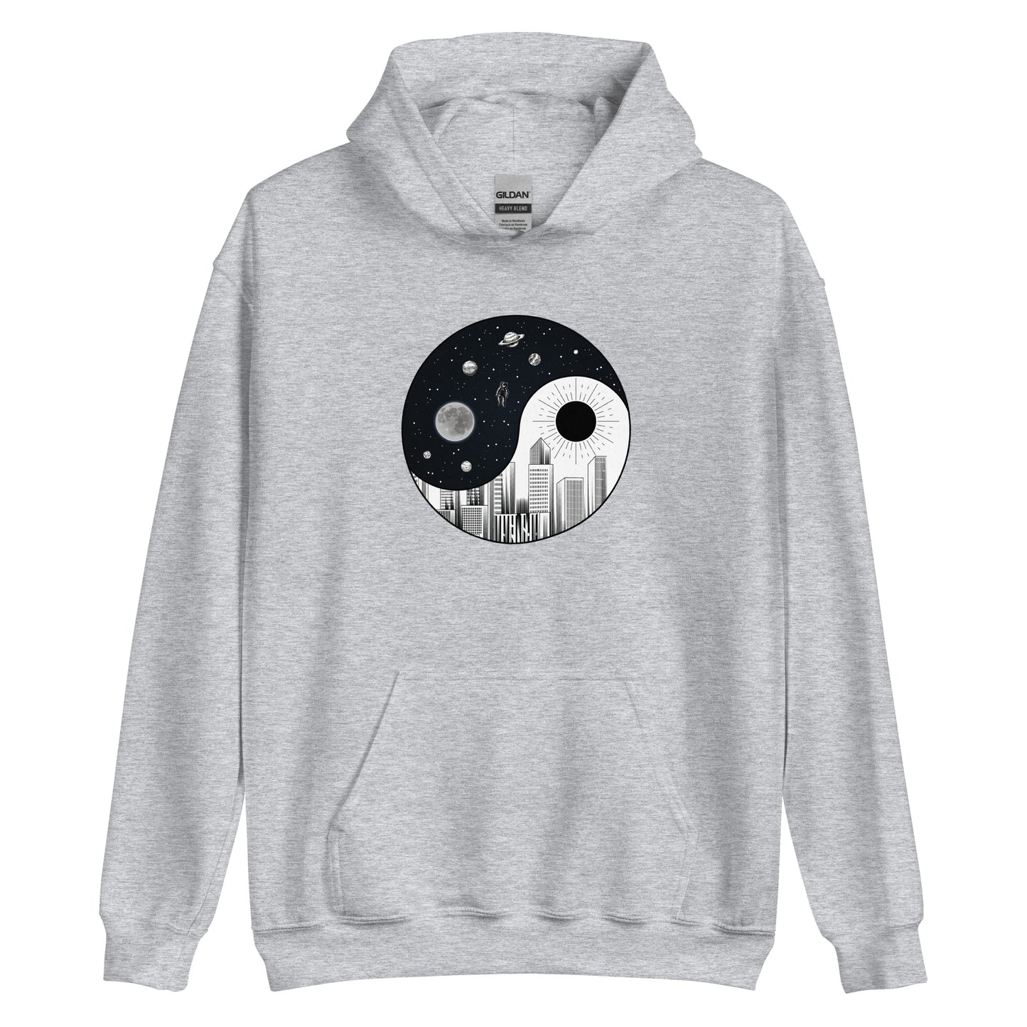 Space and Earth Balance Hoodie