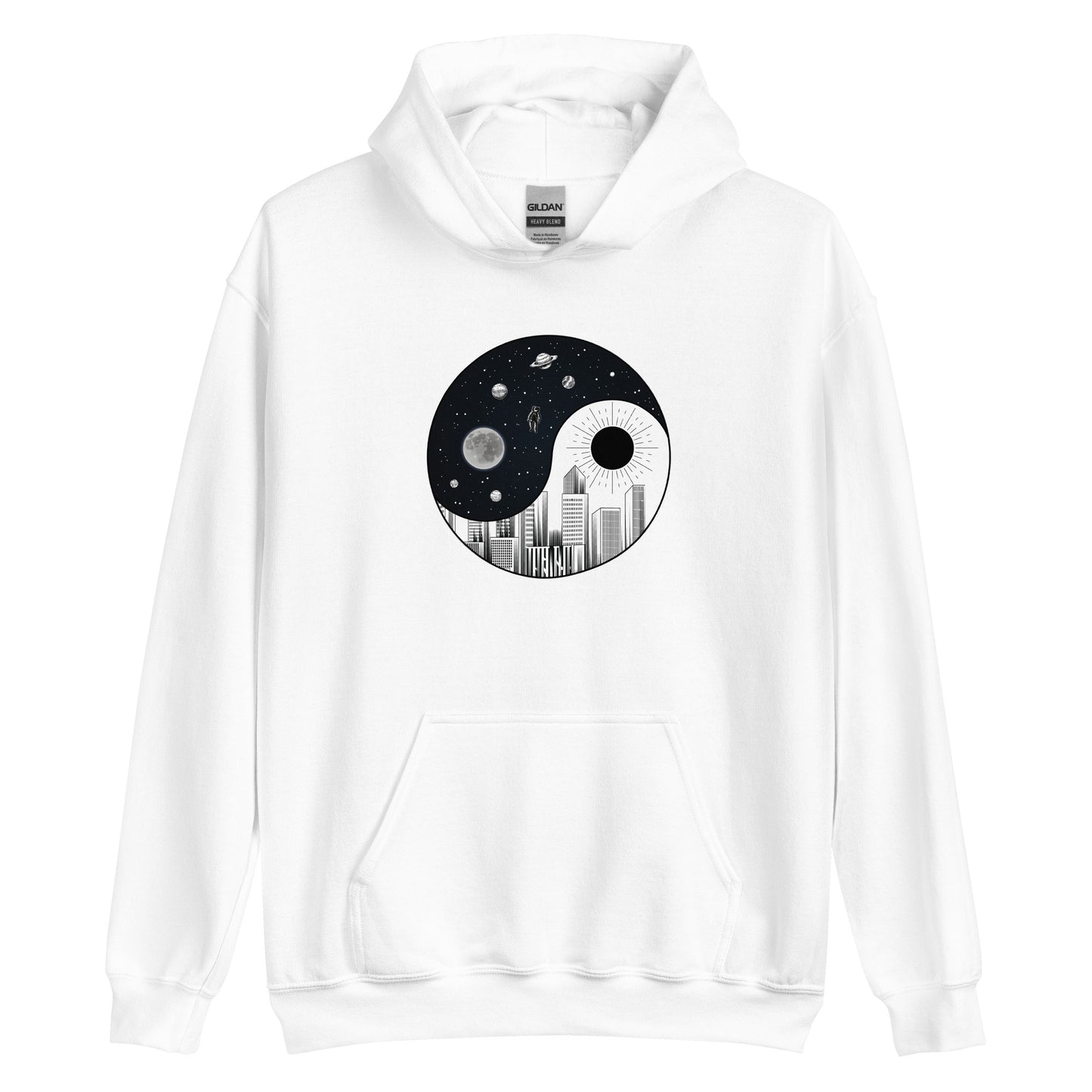 Space and Earth Balance Hoodie